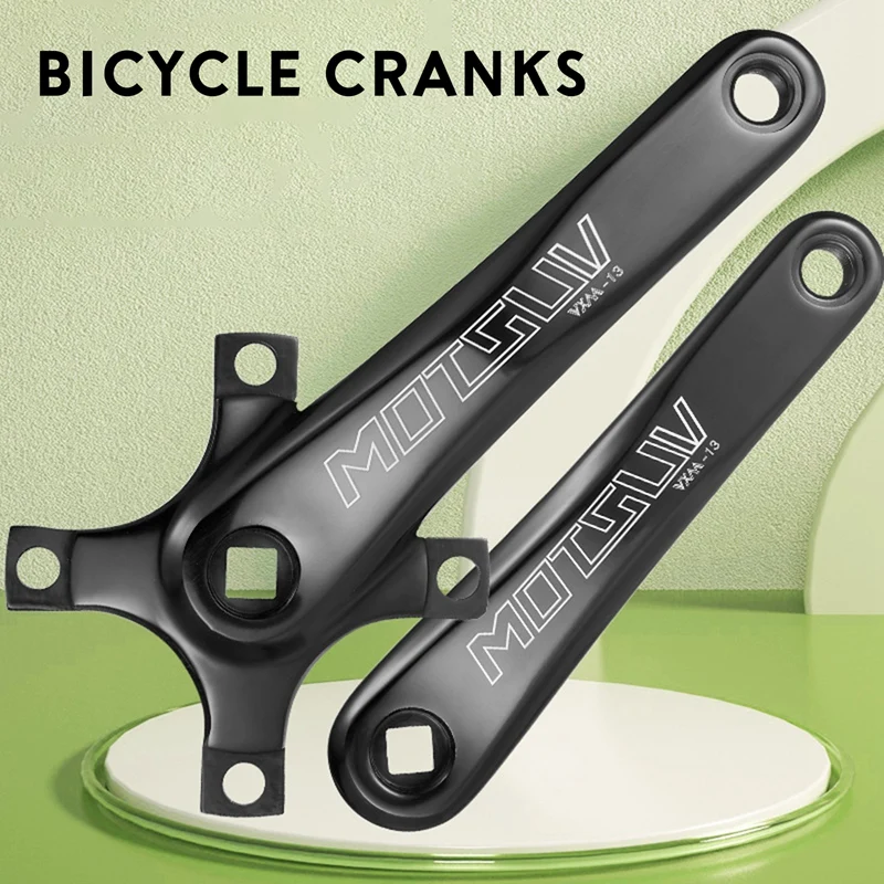 

MOTSUV Mountain Bike Crankset 104BCD Square Hole Curve 8/9/10/11 Speed Positive And Negative Gear Modification Single Disc