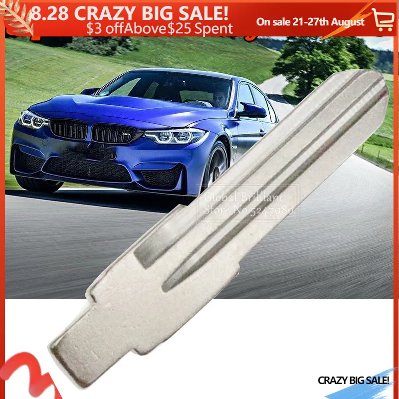 

5Pcs Car Key BladeUncut Replacement Car Key Blade Case No Remote Without Chip Shell Blank Cvover For Lada