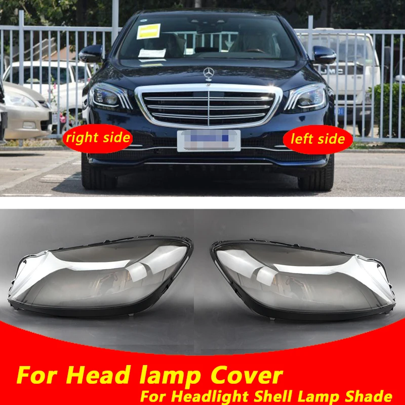 

Прозрачная накладка на переднюю фару Benz W222 2018-2020 S-Class S300 E350