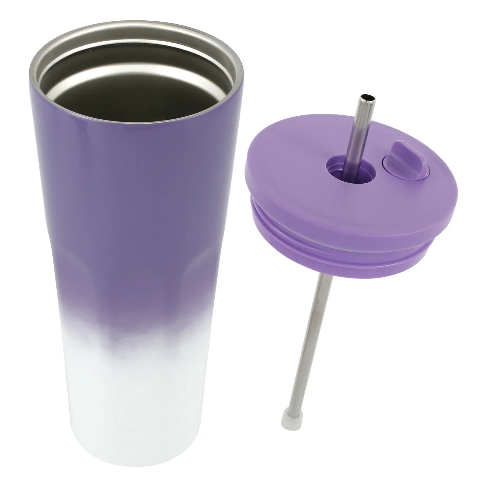 Термокружка Из Нержавеющей Стали с соломинкой 700 мл