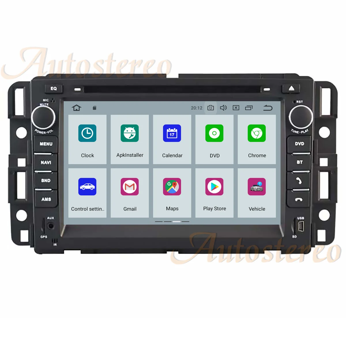 Для Hummer H2 2008-2011 Android13 4 + 64 мультимедийный плеер авторадио магнитофон