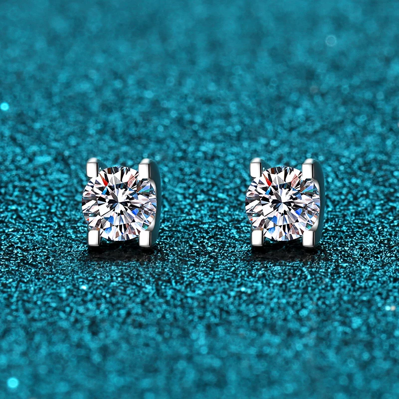 

Женские серьги-гвоздики из серебра 4,0 пробы, 925 мм