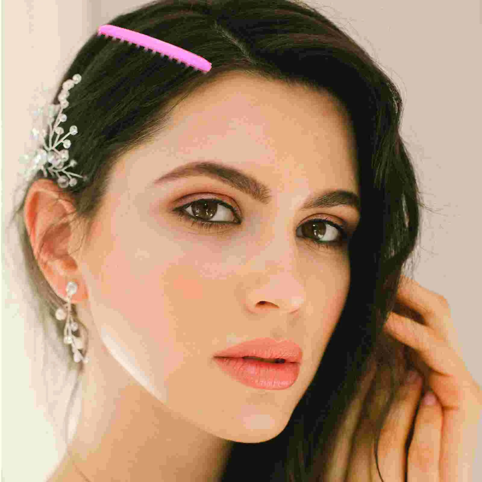 

Hair Comb Combs Side Women Accessories French Clip Classic Clips Slide Girl Veil Wedding Decorative Bridal Pin Hairclip Inserted