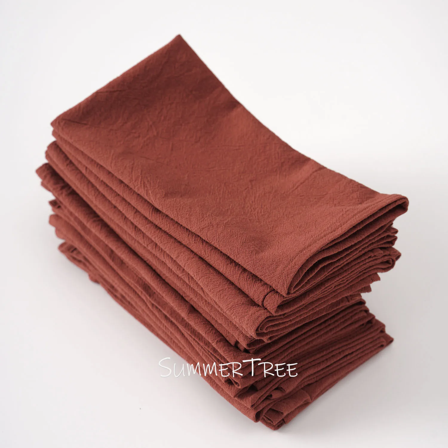 SUMMERTREE Винтажные хлопковые салфетки 12 шт.