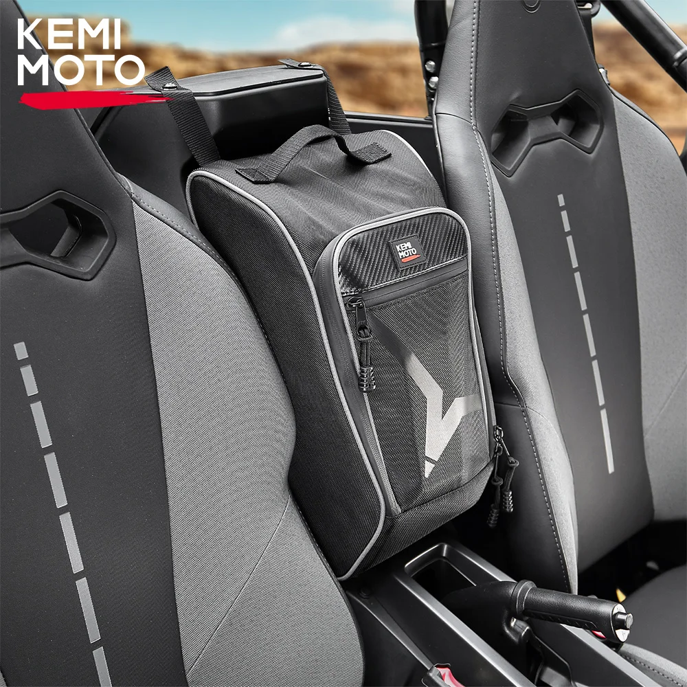 KEMIMOTO UTV Center Seat Storage Bag For CF-Moto CFMOTO ZForce 950 H.O. SPORT HO EX 1680D Water-resistant Cab Pack 2020-2023