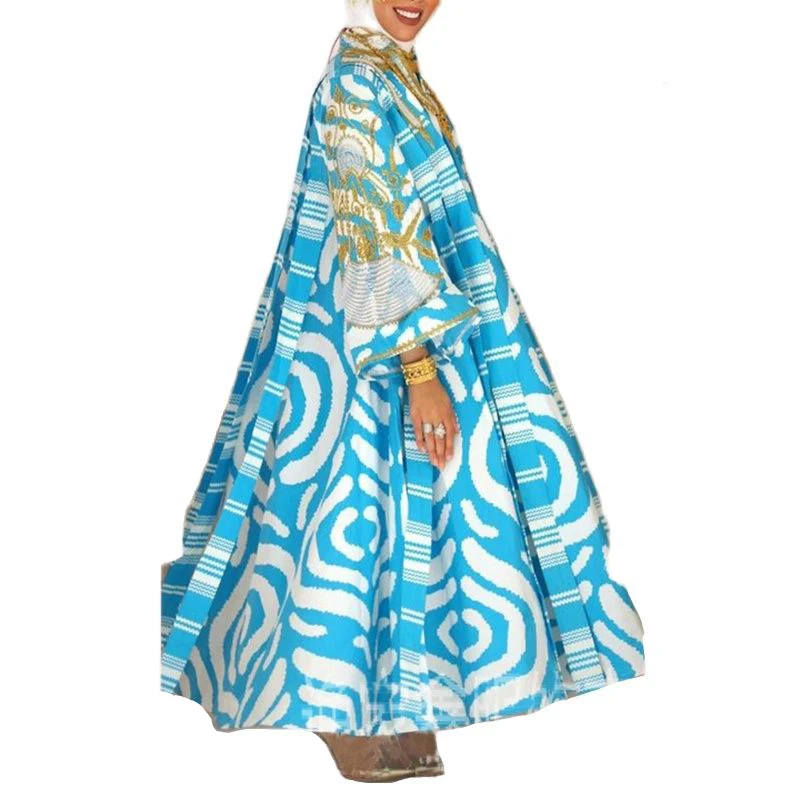 

robe africaine long dress fashion kanga africa clothing dashiki african dresses clothes for women 2022