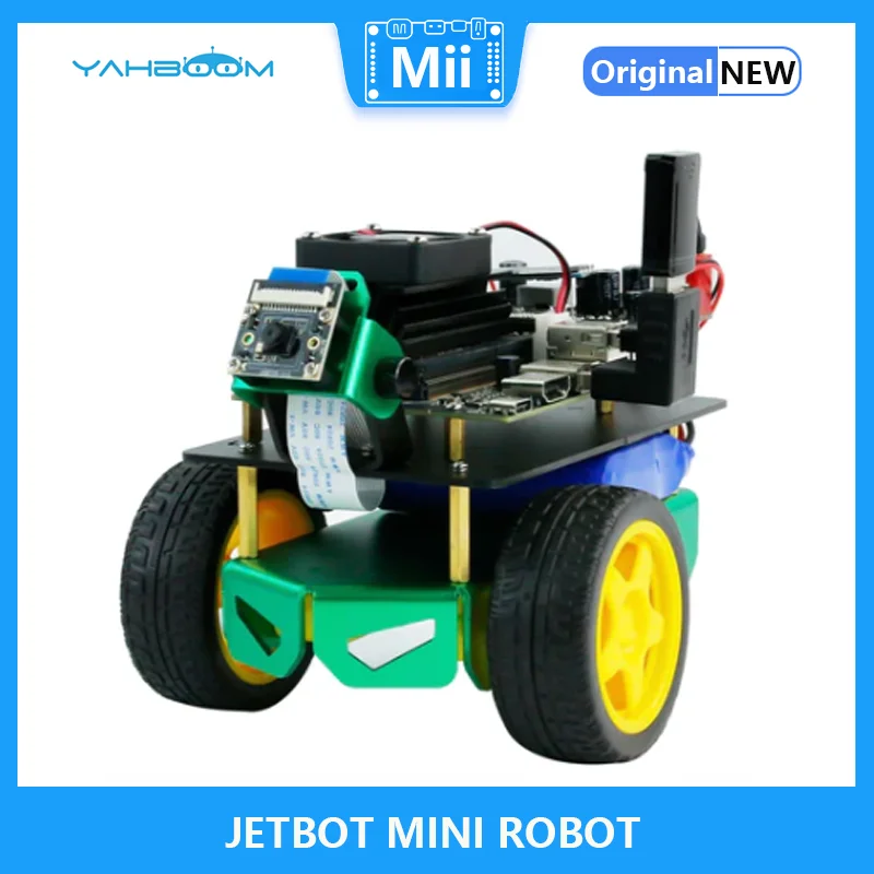 Стартовый комплект Jetbot mini AI Vision Robot Car ROS для NVIDIA Jetson Nano 2 ГБ/4 ГБ