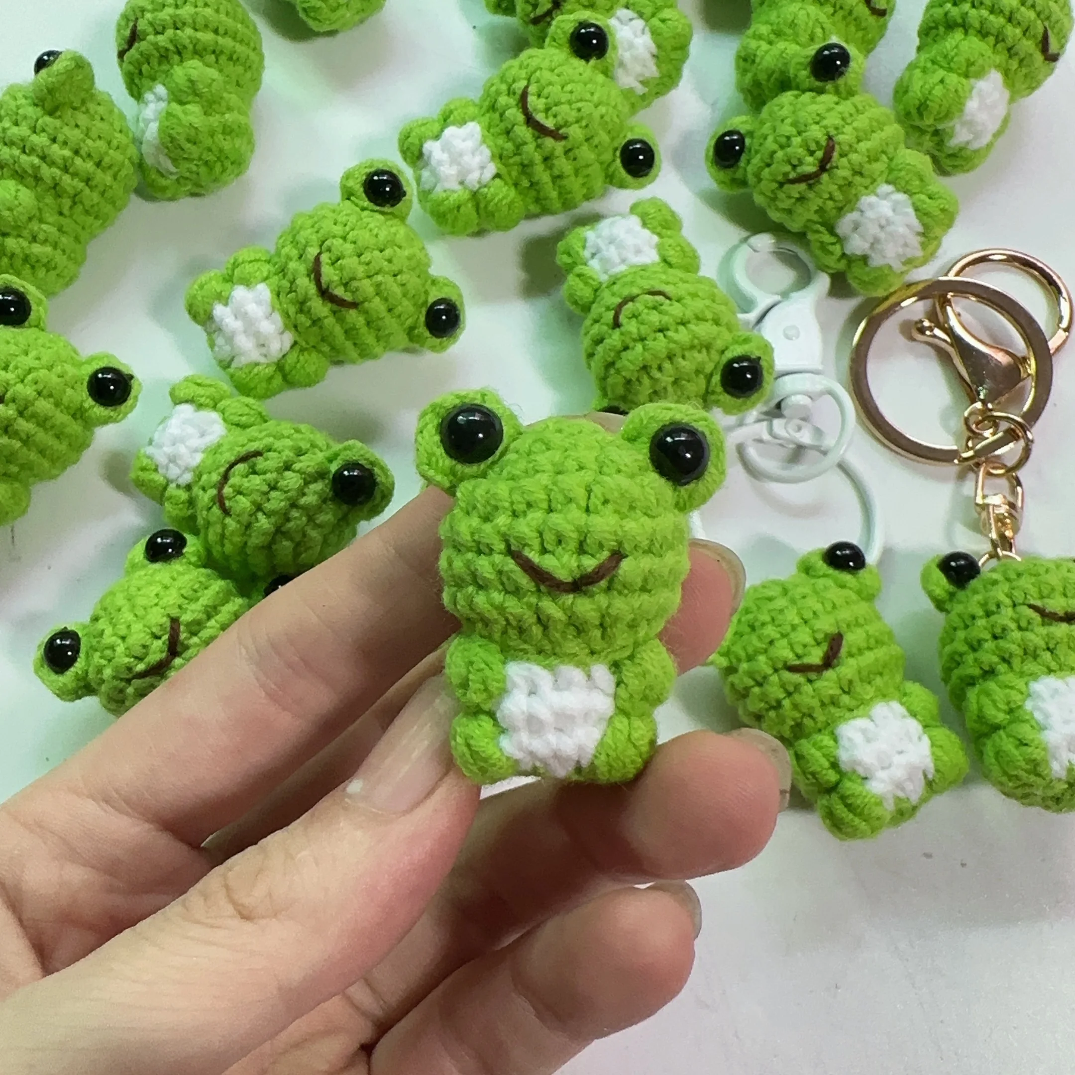 Ручная работа 3 5 см милый вязаный мини-брелок необычный крючком брелок для