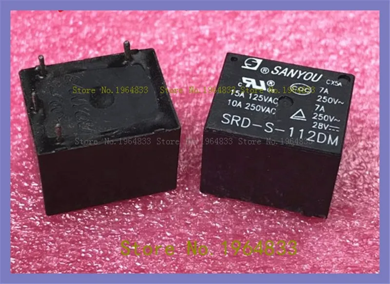 

SRD-S-112DM 12Vdc relay dip-4