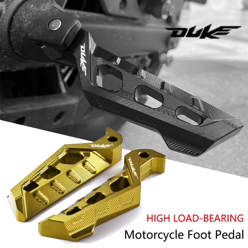 

For KTM Duke 125 200 390 790 990 1190 1090 Motorcycle Accessories Rear Passenger Footrest Foot Rest Pegs Rear Pedals anti-slip