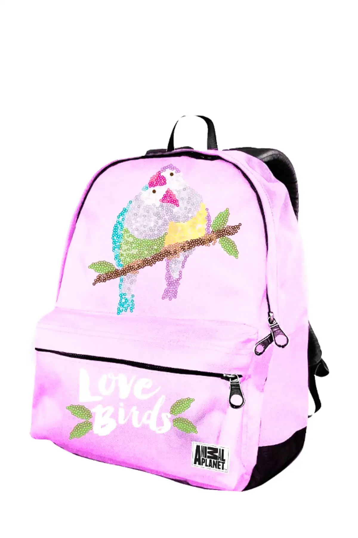 

Животные планета любовь птицы розовый рюкзак (Trx-8-Aplb) /классные детские милые светлые маленькие детские игрушки ежедневное использование