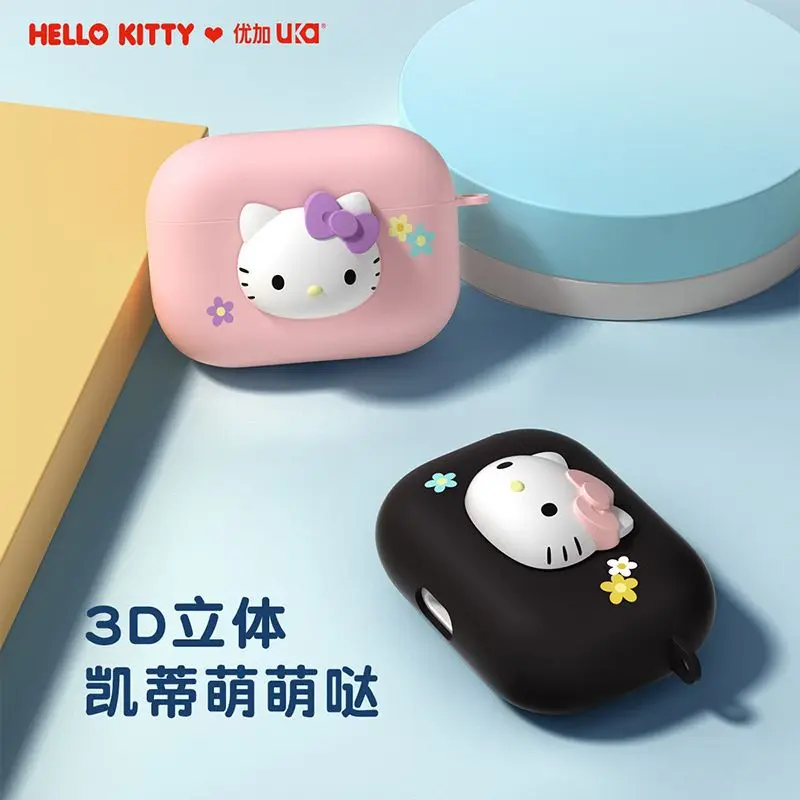 

kawaii hello kitty sanrio Case for Aipord 3 & Airpods pro Soft Silicone case for anime wireless earphones cover Apple AirPods