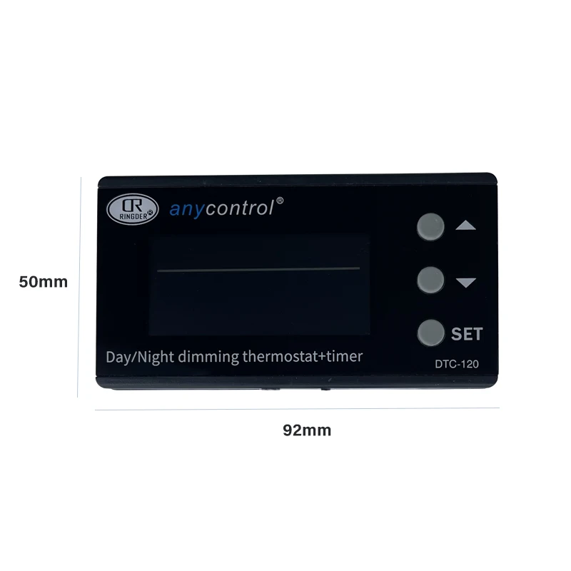 Day/Night Dimming Thermostat With Timer LCD Display EU/US/UK Plug For Aquatic And Reptile Aquarium And Terrarium