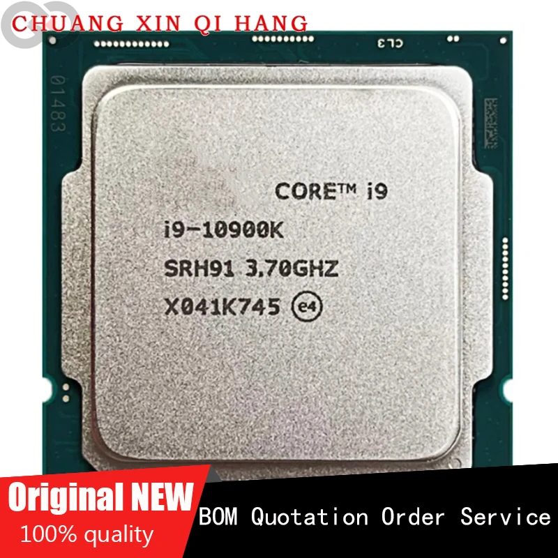 

Used for I9 10900K i9-10900K 3.7 GHz Ten-Core Twenty-Thread CPU Processor L3=20M 125W LGA 1200