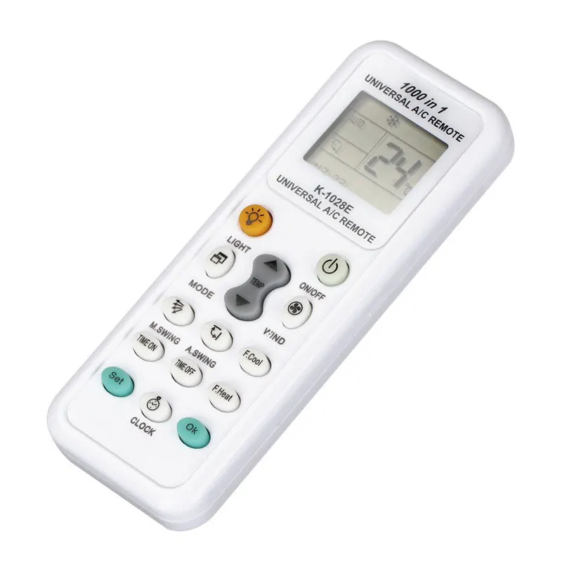 

20Pcs Air Conditioner Universal Remote Control K-1028E One Key Setting Without Code Remote Control