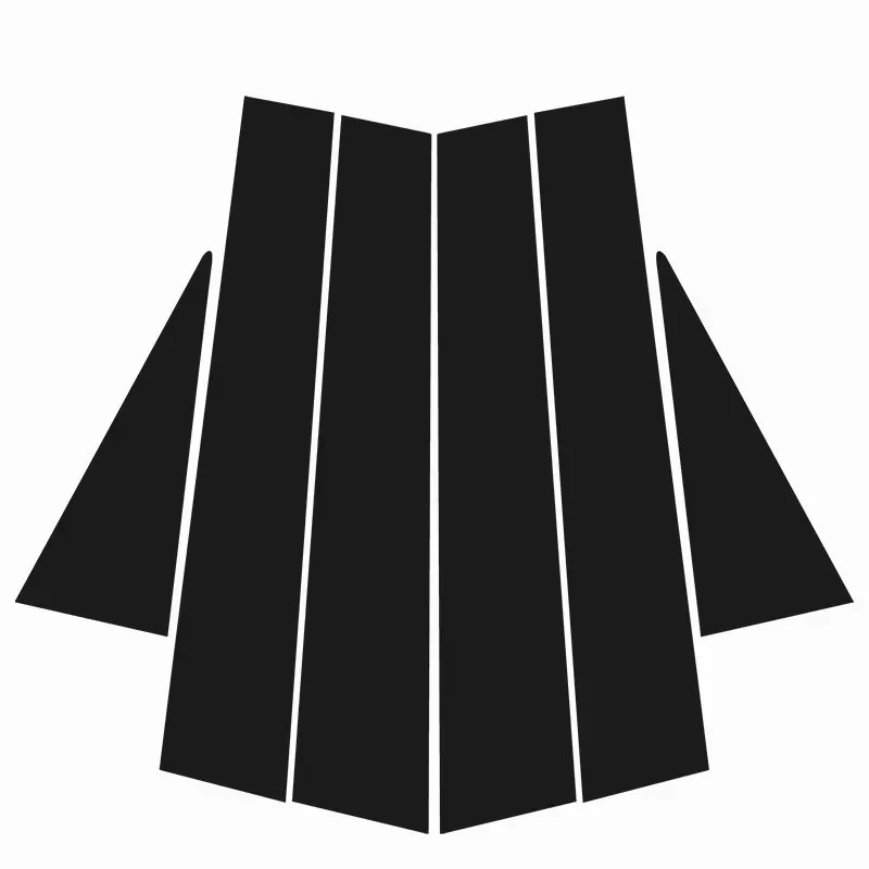 Наклейка для отделки окон автомобиля наклейка защиты Chevrolet Captiva 2009-2018 защитное