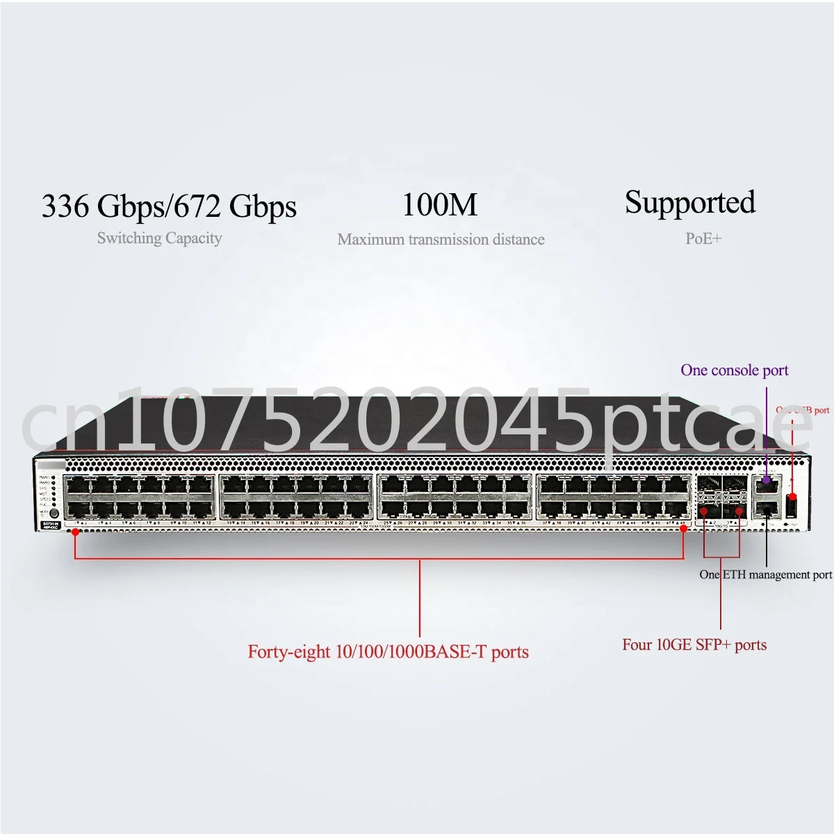 

48-портовый Ethernet-переключатель, стандартные трехслойные переключатели
