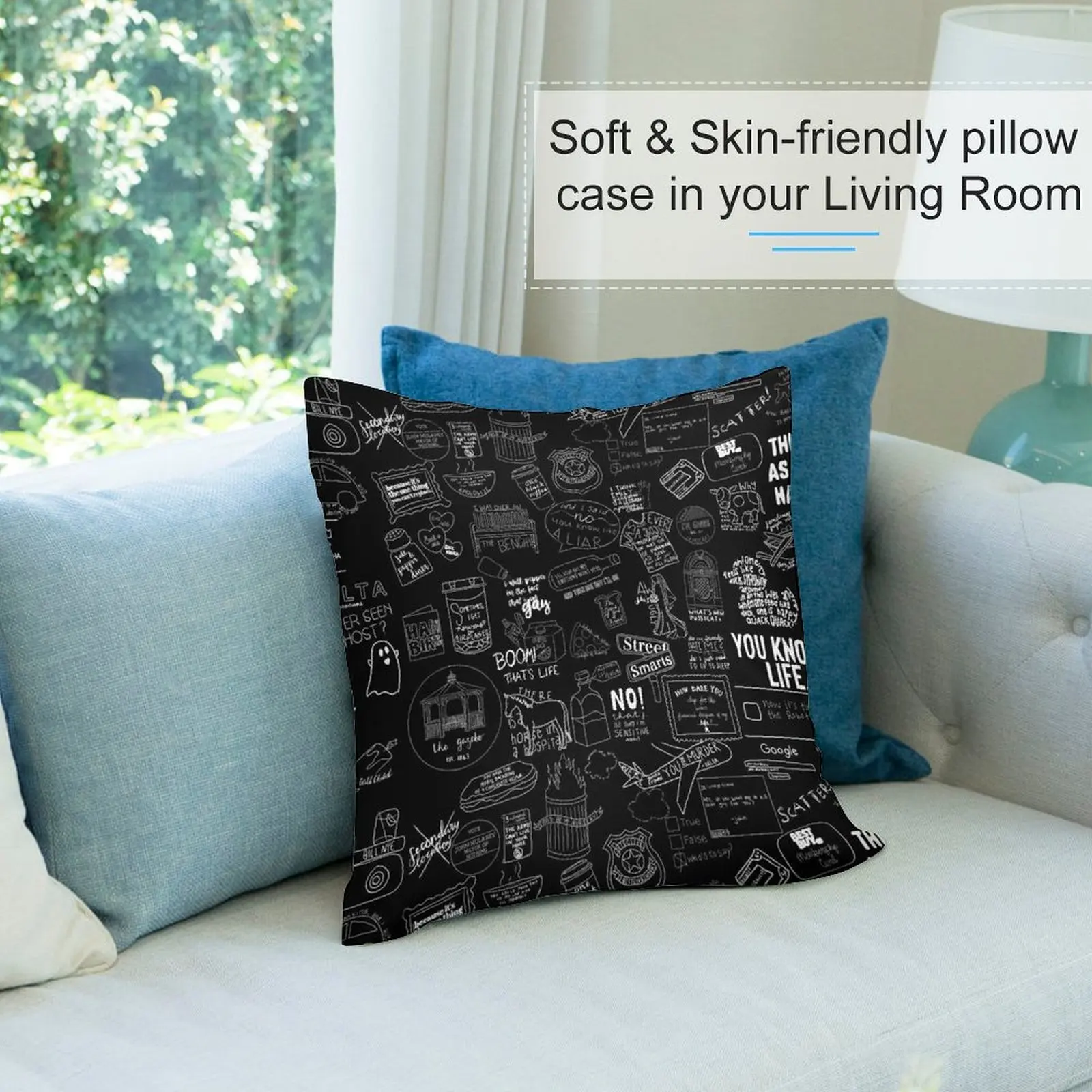 Лучший из Джона мулани (в черном цвете) эластичный чехол для дивана роскошные