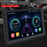 1din universal car stereo multimedia player large screen gps navigation car radio bluetooth compatible wifi mp5 player fm radio