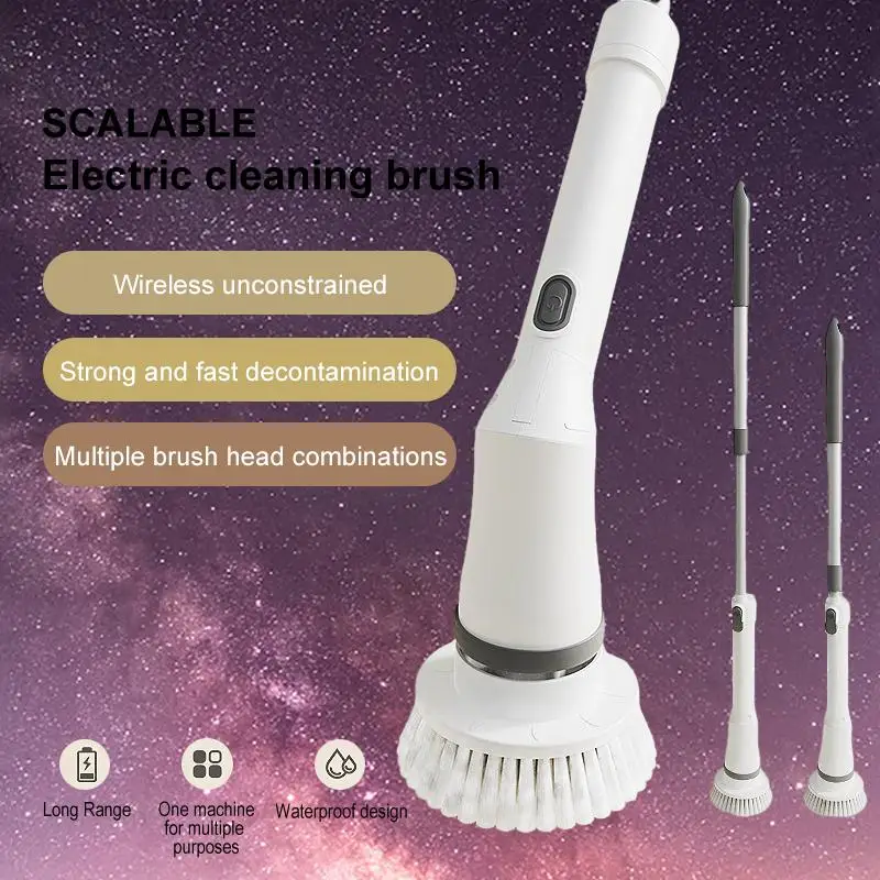 

Revolutionize Your Cleaning Routine with the Wireless Automatic Retractable Tile Floor Cleaning Brush