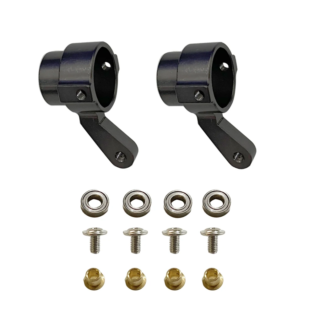 Металлическая передняя ось мост рулевая чаша Поворотный Комплект для WPL C14 C24 C34 C44