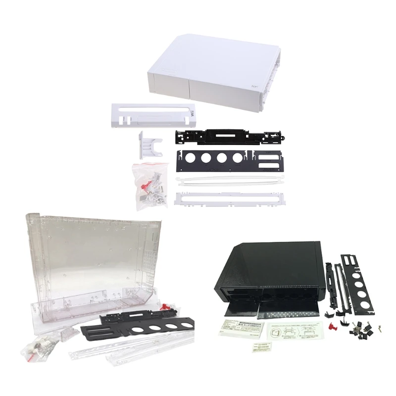 

Replacement Parts For Wii Game Console Cover With Little Parts Full Shell Case Housing