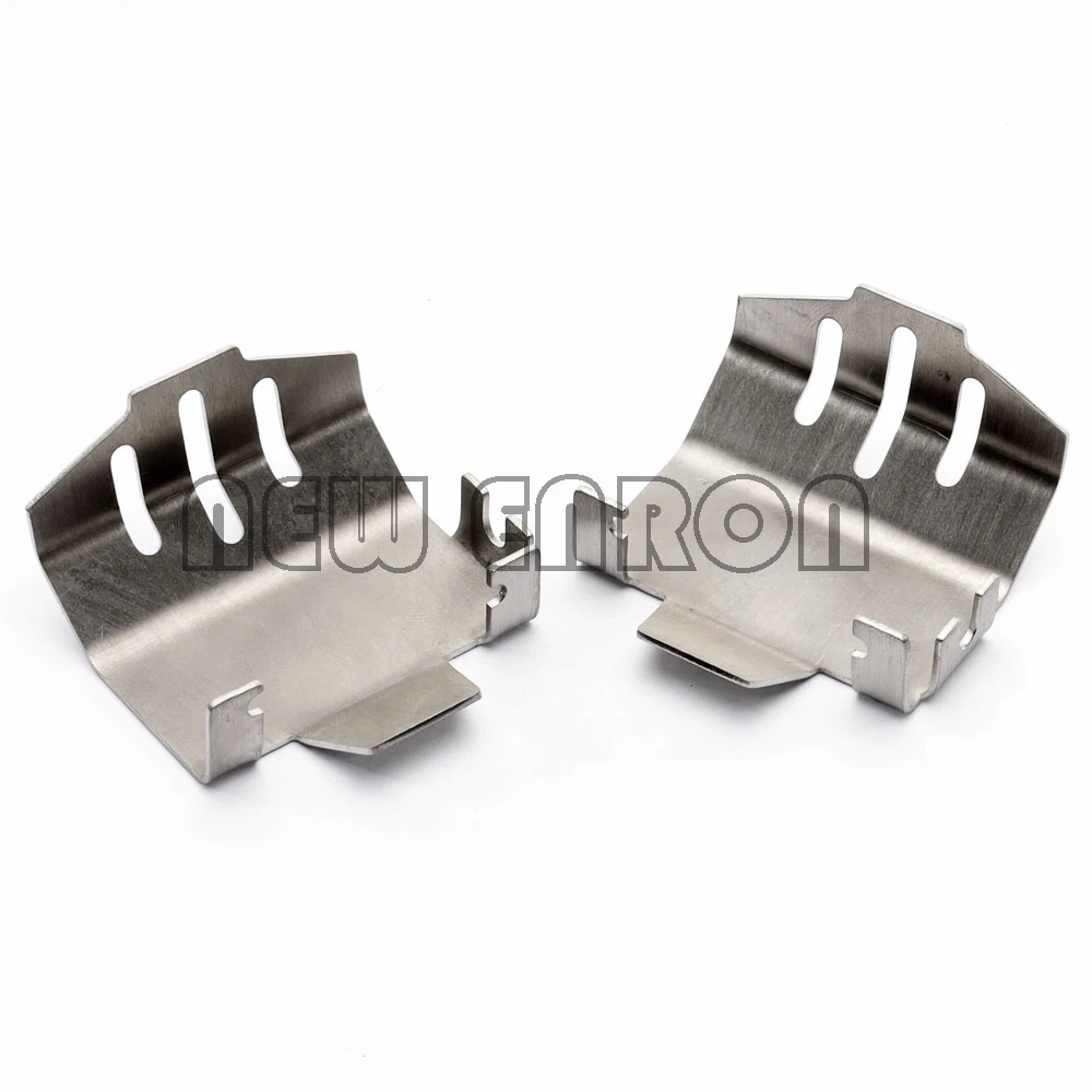 

NEW ENRON 1/2Pc RC CAR Stainless Steel Axle Armor Differential Fender Protector Skid plate FOR RC 1/10 Traxxas Car TRX-4 TRX4 T4