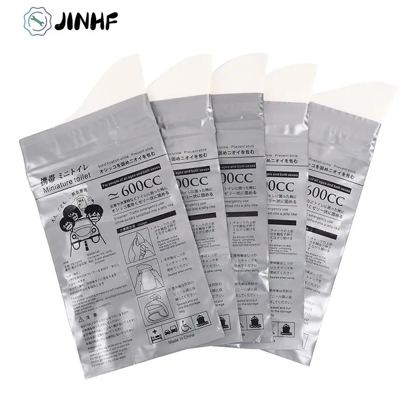 

22.5cm x 13cm Unisex Disposable 600CC Urine Bag Bags Outdoor Travel Emergency Mini Toilet For Children Adult