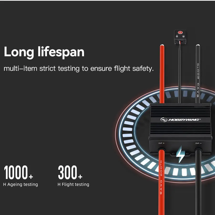 Hobbywing SEPS Safety E-Power Switch Anti-Spark Module 300A 14S 18S для EFT G630 G620 G420 G626 30 кг сельскохозяйственного