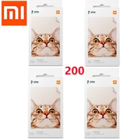 xiaomi printer printing paper zink paper pocket photo mobile phone connection printing paper mini photo use simple new