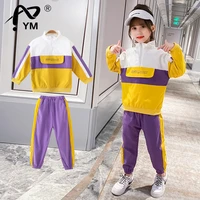 new girls clothes long sleeve shirts pants sports suits autumn spring kids clothes children clothing sets teen 5 7 8 9 10 12 y