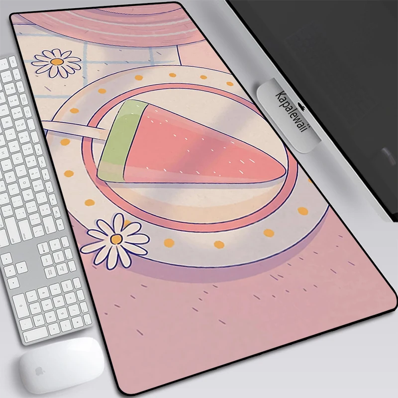 

Mouse Pad Genshin Impact Mouse Mat Kawaii Gaming Accessories PC Computer Keyboard Gamer Desk Mat alfombrilla Xxl LOL Mousepad