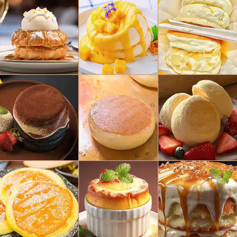 Машина для изготовления суфле-тортов с двойной головкой пушистая японская