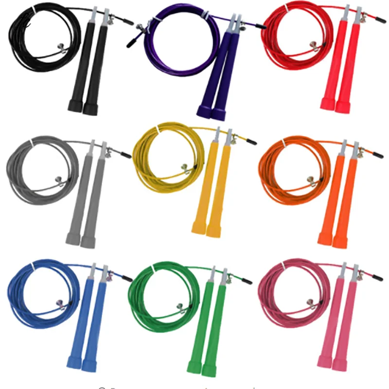 

Workout Adjustable Boxing Skipping Sport Jump Rope Bearing Skip Rope Cord Speed Fitness Aerobic Jumping Exercise Equipment
