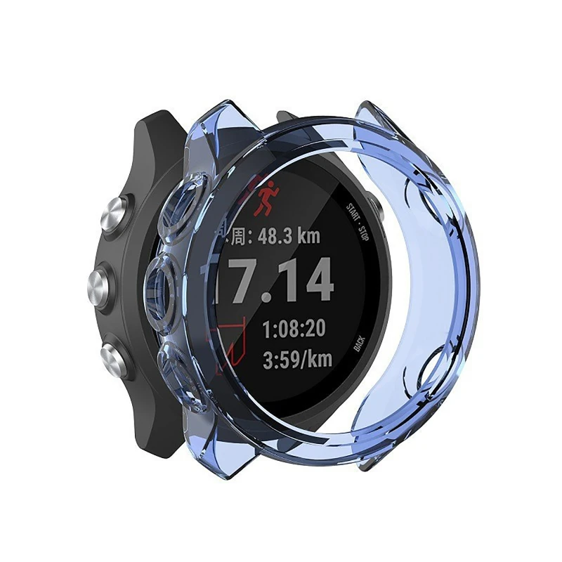 

TPU Protective Case Watch Screen Protector Cover Compatible with Garmin Descent G1 Soft Shell Protection Sleeve Housing