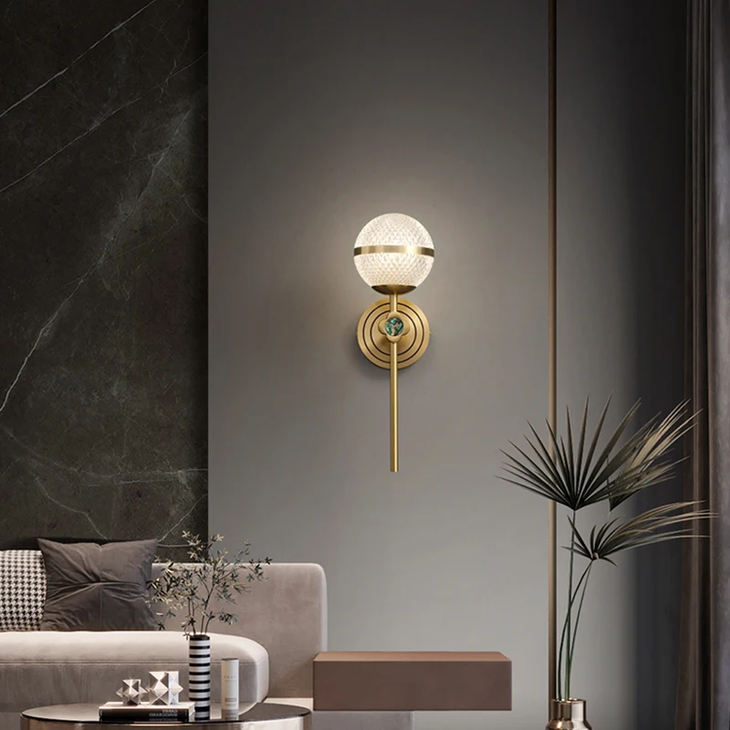 

Luxury Bedroom Wall Lamps Aesthetic Aesthetic Room Nordic Modern Design Wall Lights Decoration Lampe Bedroom Furniture JW0110