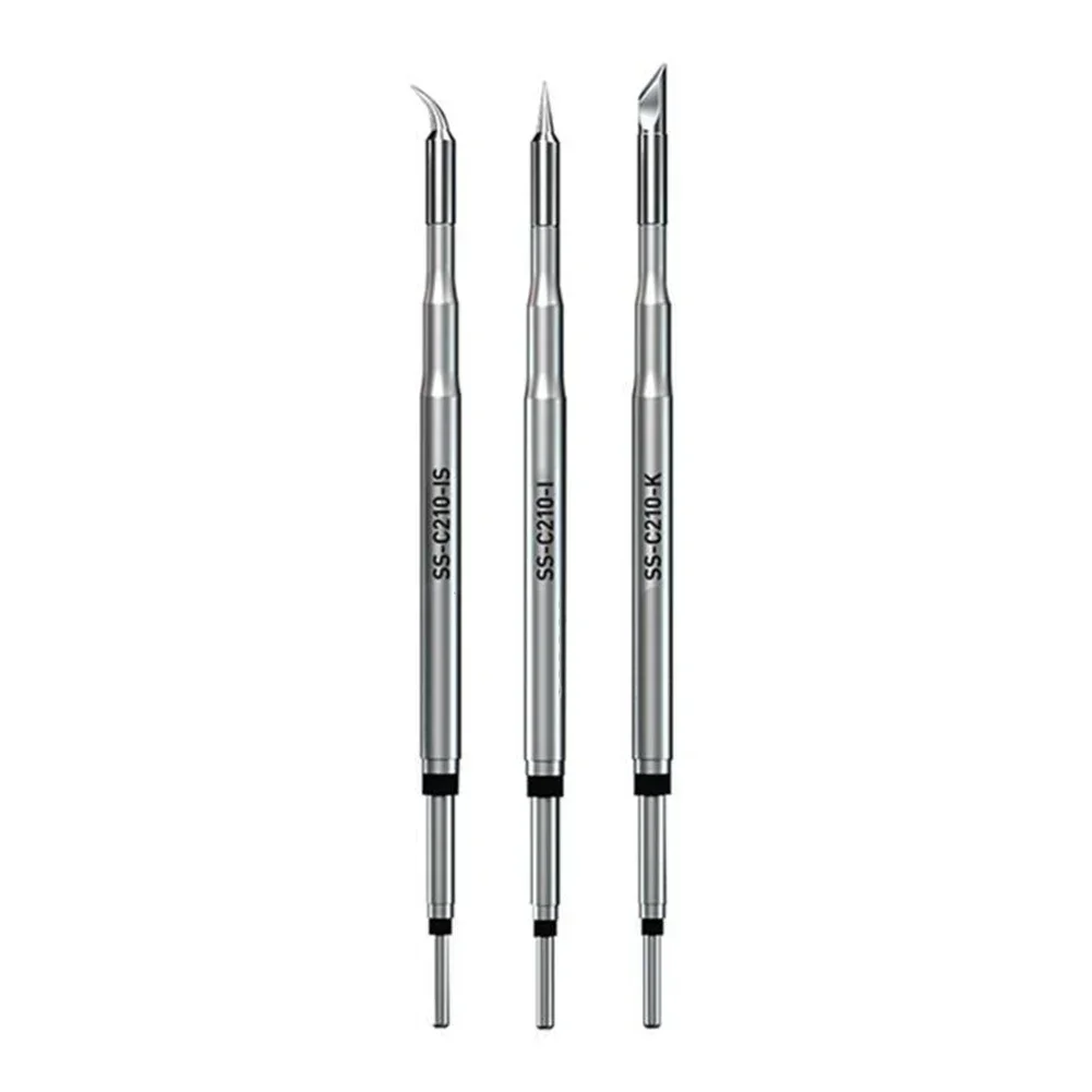 Паяльное жало из нержавеющей стали C210 C210-I/C210-IS/C210-K C210-I/IS/K для JBC T12-/T26D