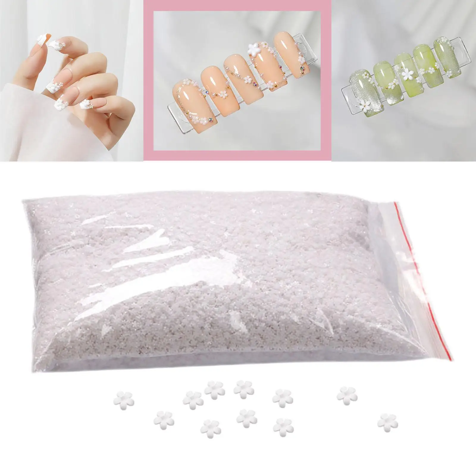 

Flowers Nail Art Decorations Craft DIY Nail Charms Sets for Nail Art Design