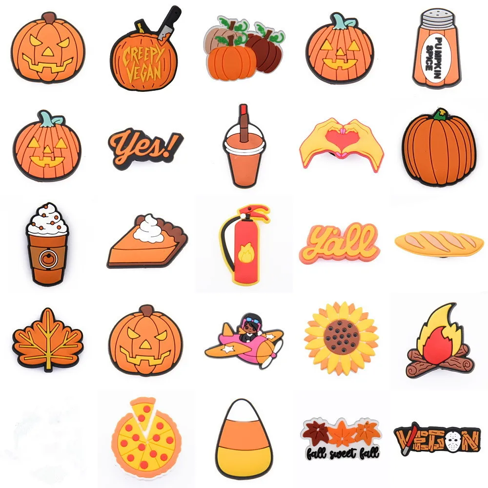 Украшения для обуви с изображением страшного призрака