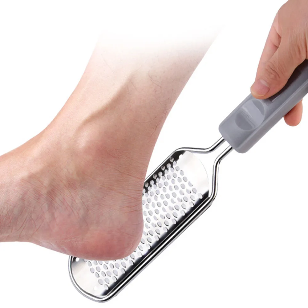 Colossal Foot Rasp File Callus Remover Stainless Steel Foot Files Heel Callus Remover Professional Foot Scrubber Pedicure Kit