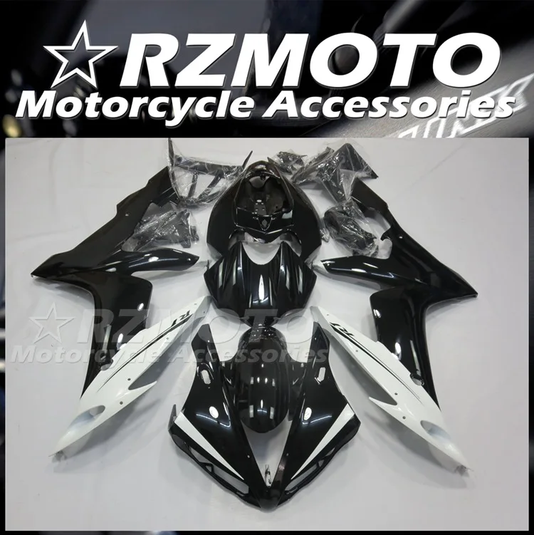 

Литьевая пресс-форма, новый комплект обтекателей из АБС-пластика для мотоцикла YAMAHA YZF 1000 - R1 2004 2005 2006 04 05 06, комплект кузова черного и белого цвета