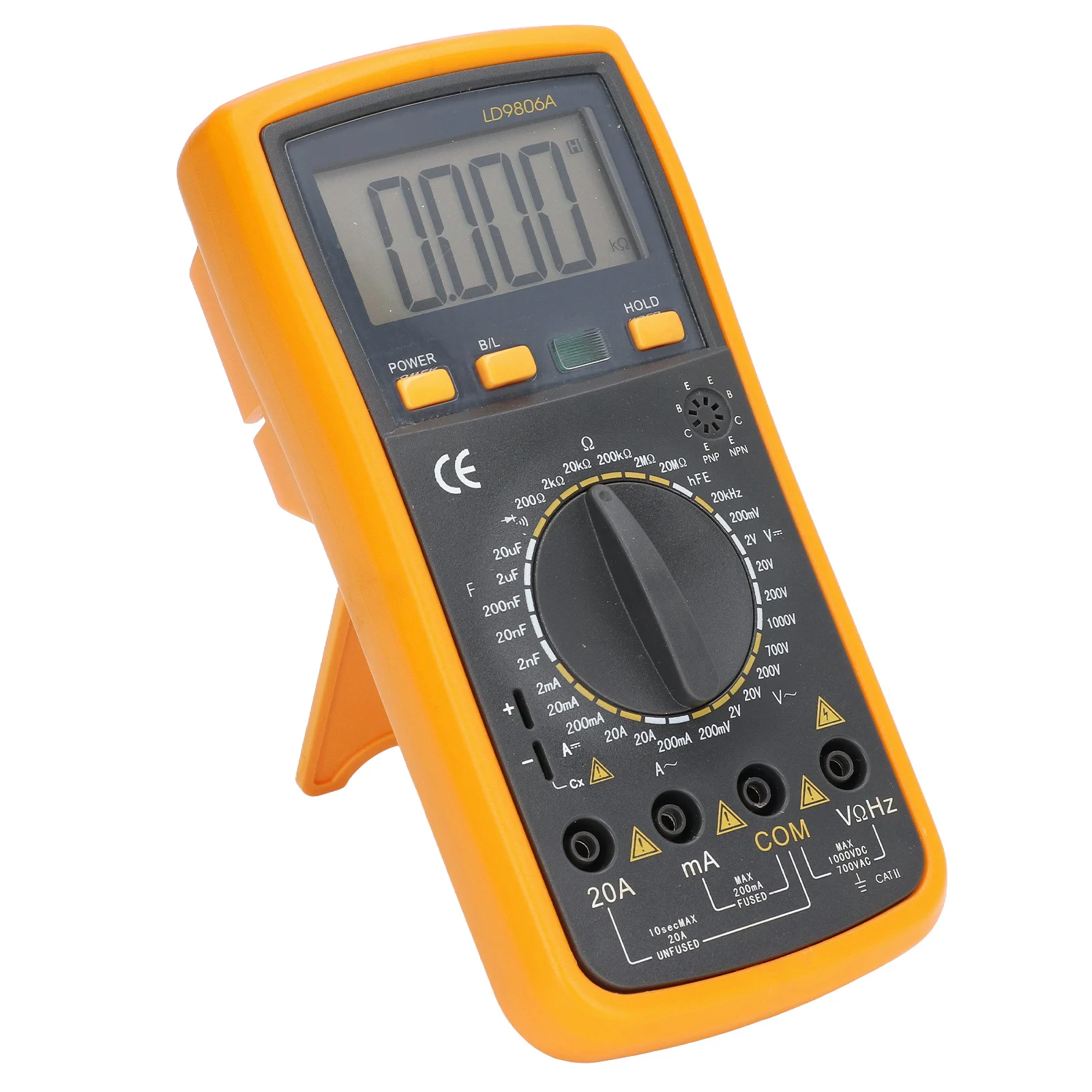 Измеритель напряжения 4 1/2 бит двойной защитный кронштейн дизайн подсветка HD