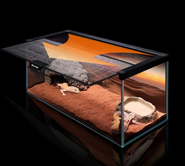 Стеклянный резервуар 7 Gui Shougong ультрабелый стеклянный маленький экологический