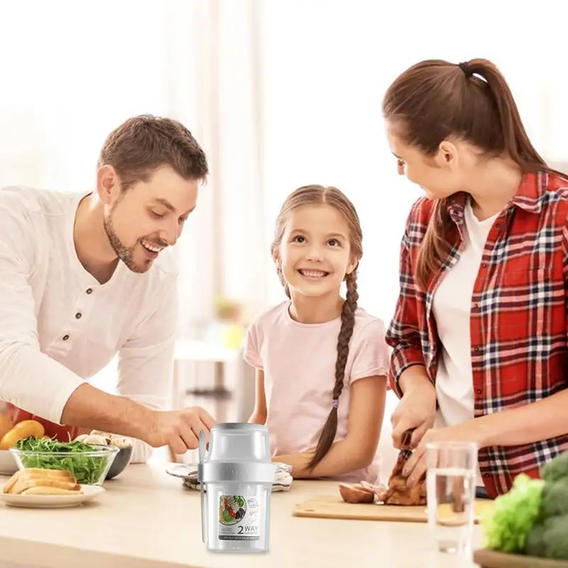 Чашка для завтрака из овсяной муки портативная дорожная чаша хлопьев прочный