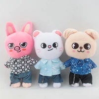 cute cotton doll outfit top fashion shirt jeans mini collar coat for plush 20cm idol doll clothes stuffed toys dolls accessories