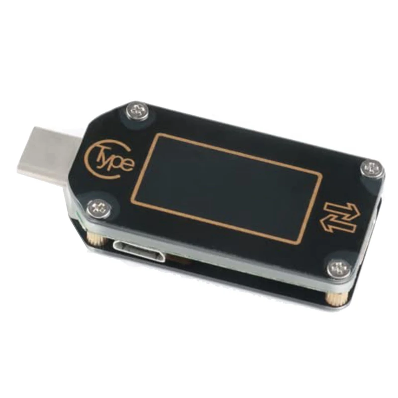 

USB-тестер TC66, USB Type-C, Тестер Аккумуляторов, PD-протокол, быстрая зарядка, QC 2,0 3,0, мультиметр, вольтметр, амперметр, цветной ЖК-дисплей