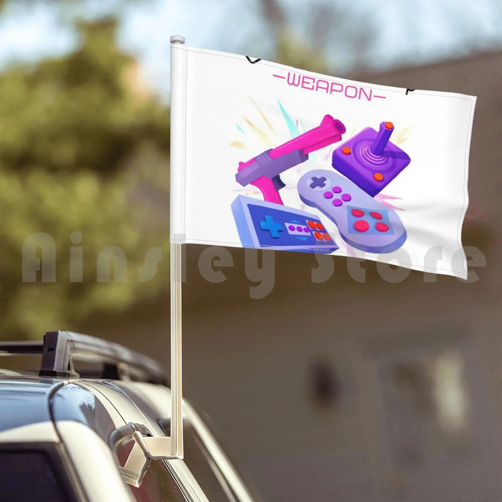 Выберите свое оружие уличный декор флаг автомобиль игровые компьютерные игры