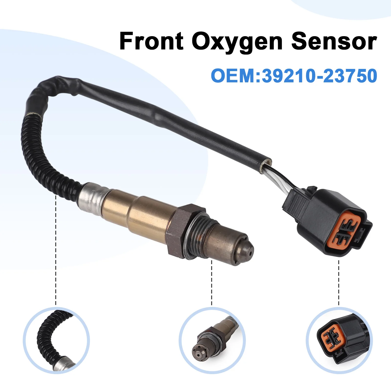 Универсальный автомобильный 2 дюйма 52 мм соотношение воздуха и топлива AFR-метр 12 В
