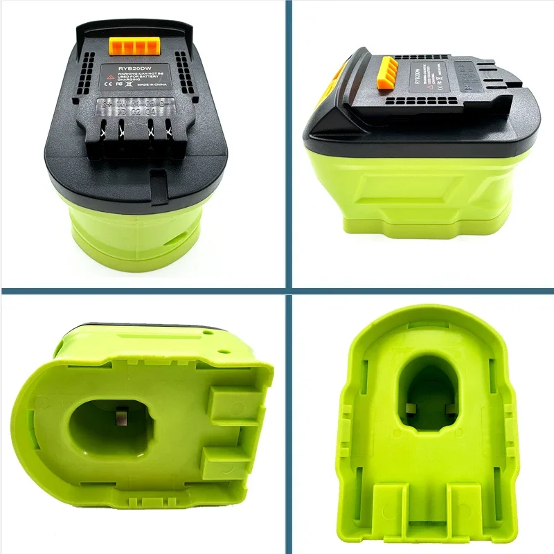Преобразователь для литий-ионной батареи Ryobi 18 в ONE + P107 P108 Dewalt литий-ионная
