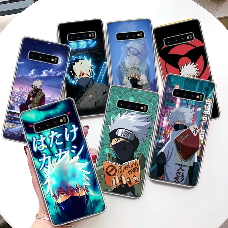 

Naruto Kakashi Coque Phone Case For Samsung Galaxy S22 S21 S20 Ultra FE S10 Plus S10E S9 S8 + S7 S6 Edge Lite Soft Cover